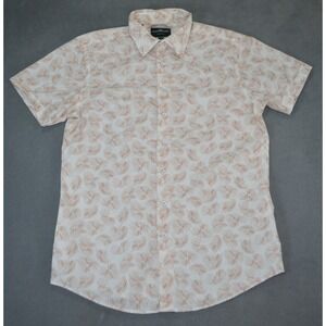 Rodd & Gunn Sports Fit Button Up Short Sleeve Cotton Shirt Men's M Hawaiian